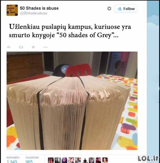 50 shades of Grey logika